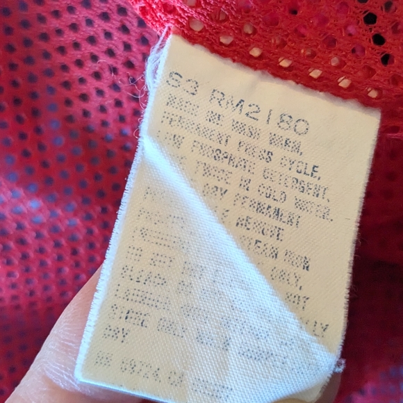 Vtg 90s Columbia Sportswear Omni Tech Windbreaker Jacket Purple Teal Mens S - Picture 12 of 15